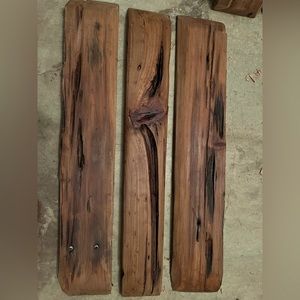 Reclaimed pecky and sinker cypress 2”x6”x3’